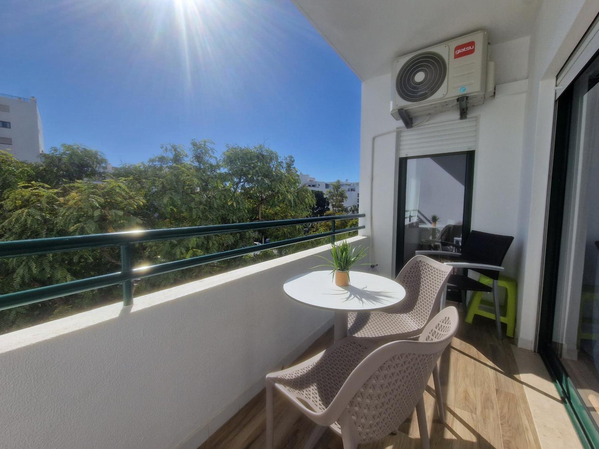 Avenida Mar 1 - Ar-Condicionado, Wifi E 200Mts Da Praia Quarteira Exteriör bild
